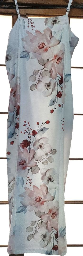 Dita　ディータ　 2way ワンピース浴衣　キャミソール浴衣　水彩の幻想牡丹