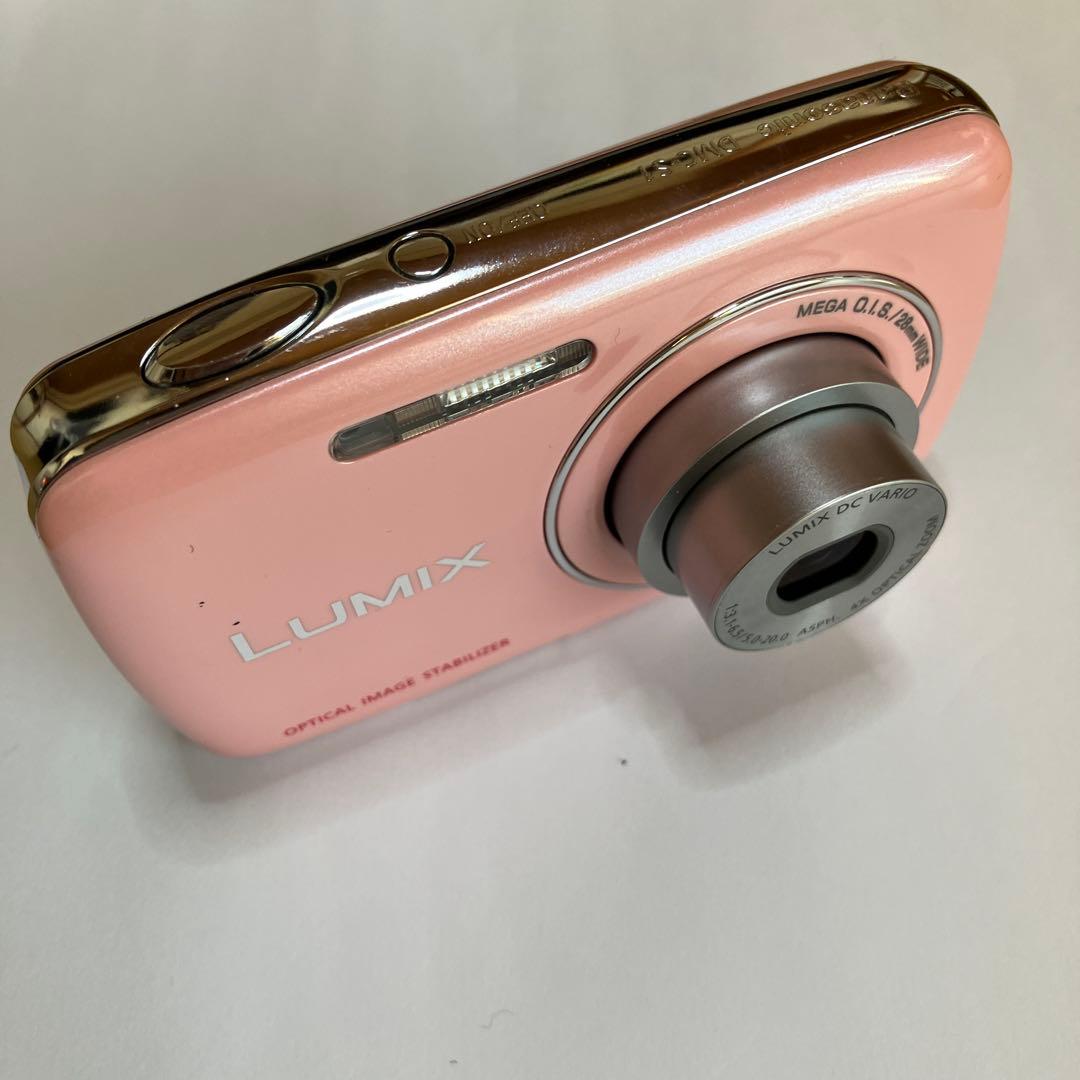 動作確認済　LUMIX コンパクトデジタルカメラ ピンク