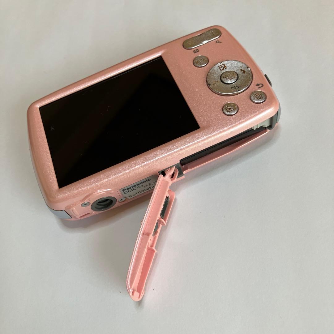 動作確認済　LUMIX コンパクトデジタルカメラ ピンク