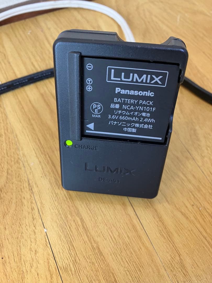 動作確認済　LUMIX コンパクトデジタルカメラ ピンク