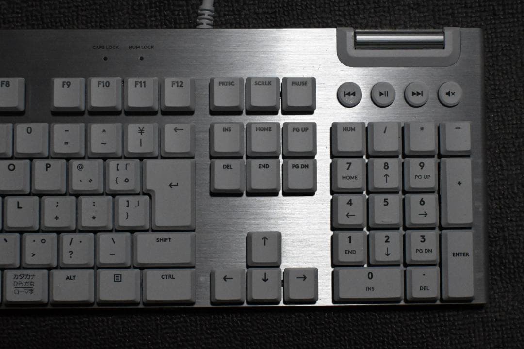 Logicool G ゲーミングキーボード G813 有線 ホワイト