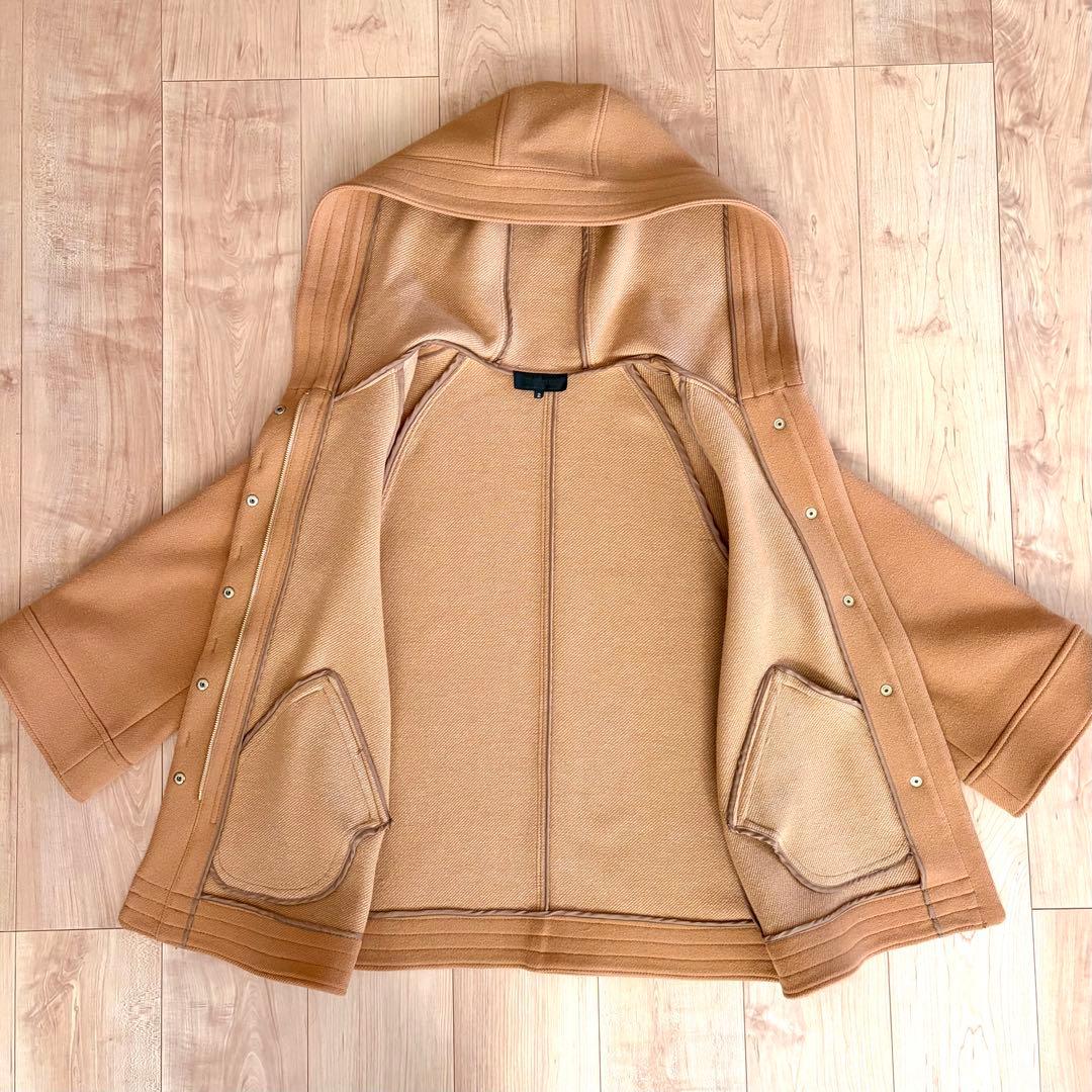 美品✴︎UNTITLED アンタイトル✴︎ラグラン フーディー ショート コート