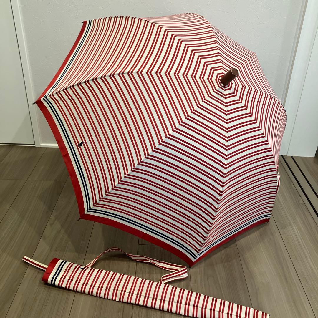 ほぼ未使用　ラルフローレン　長傘　カバー付き