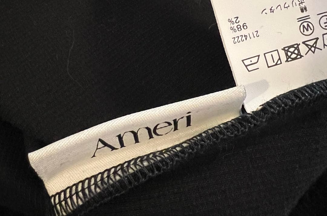 ワンピース AMERI LAYERED LIKE SWEAT DRESS