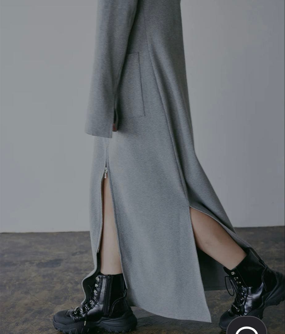 ワンピース AMERI LAYERED LIKE SWEAT DRESS