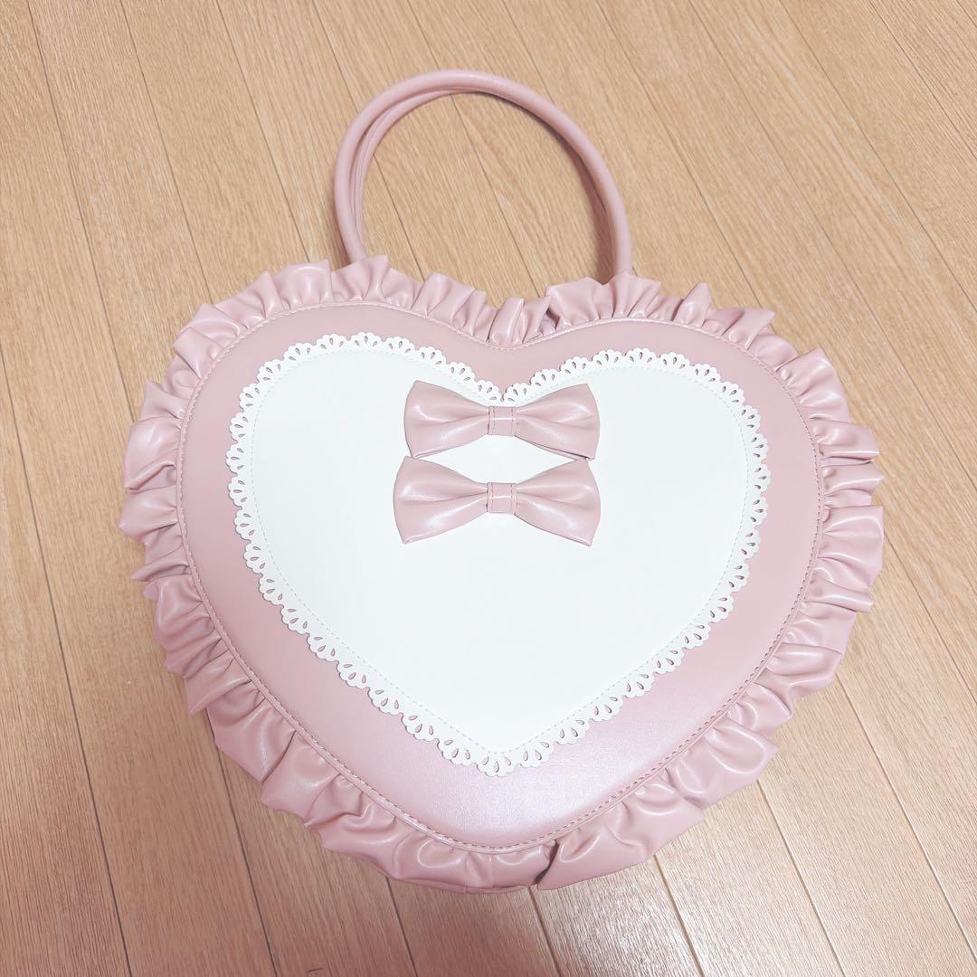 Chalmiere 推し活ハートバッグ ピンク