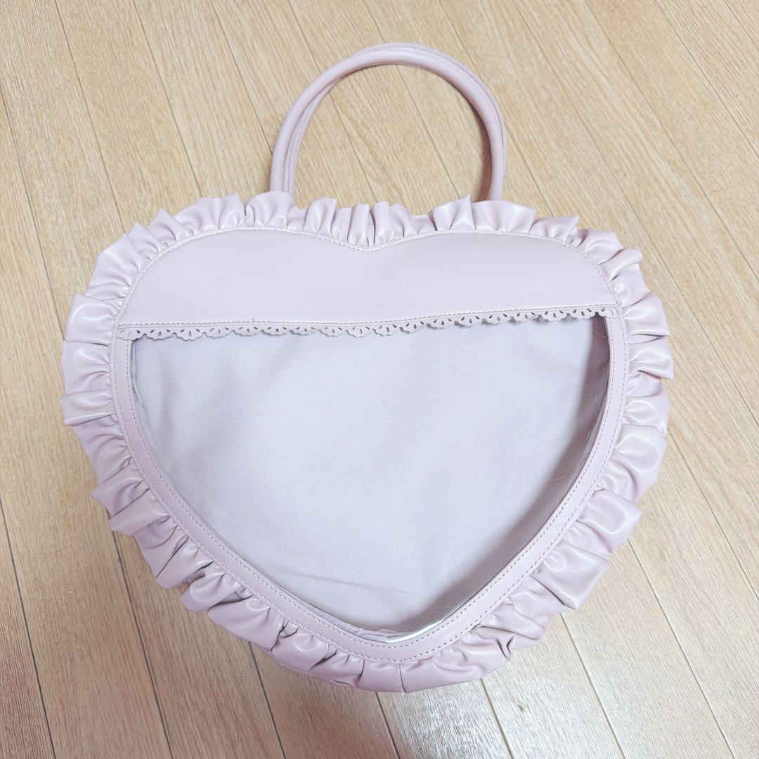 Chalmiere 推し活ハートバッグ ピンク