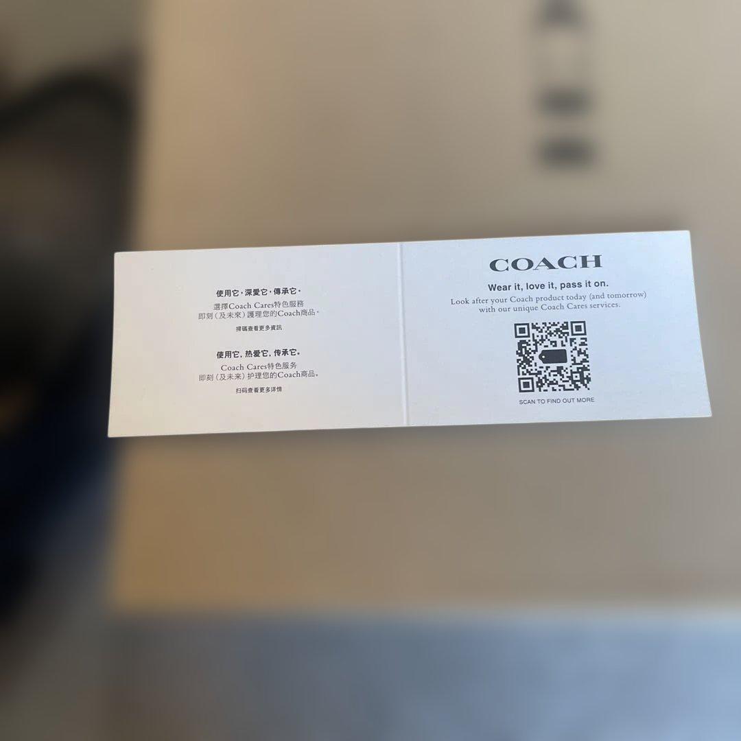 COACH ブラックレザー ローファー