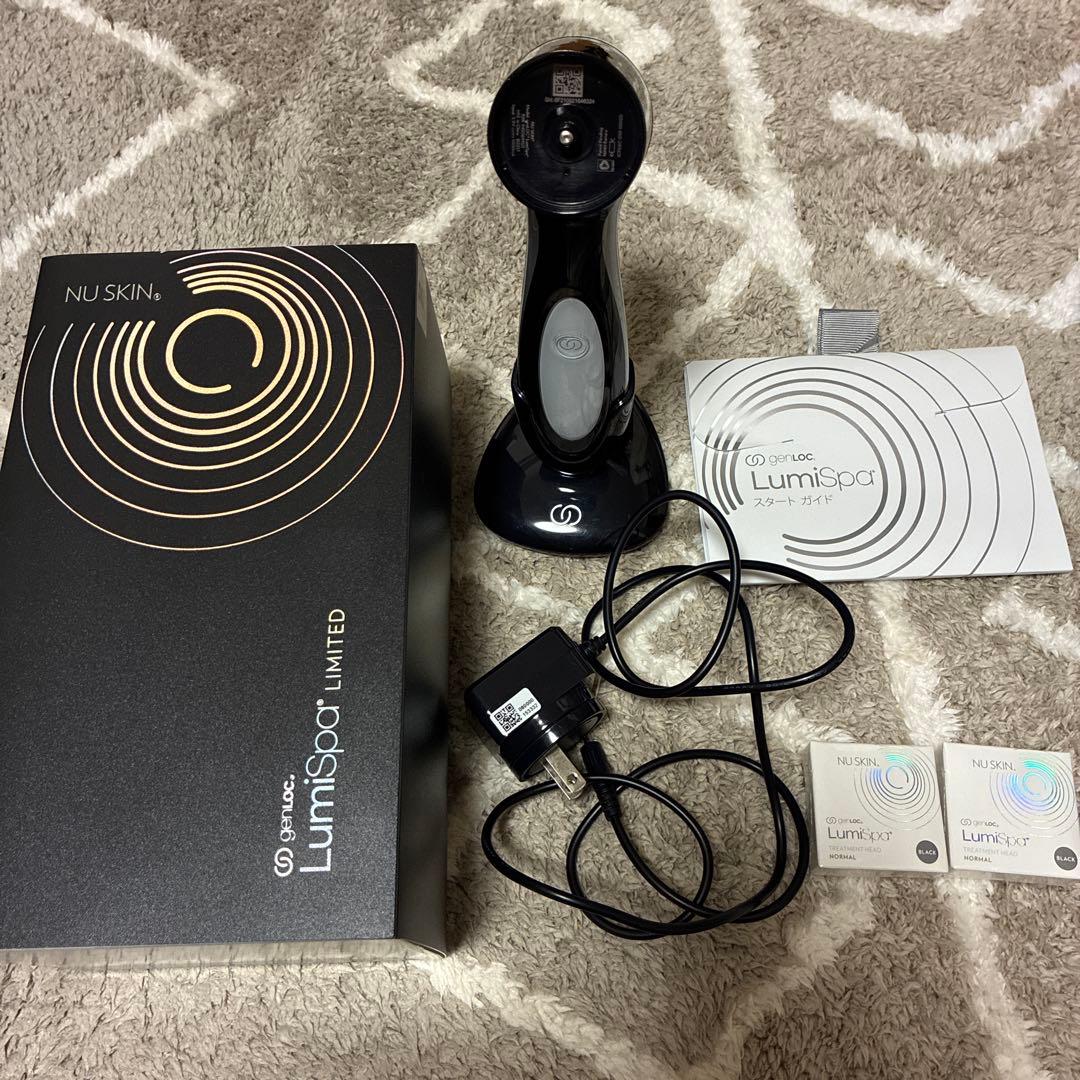 genLOC LumiSpa ルミスパ ブラック 新品ヘッド2つ付き