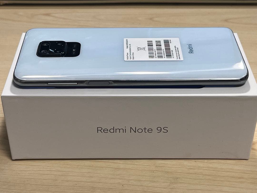 Xiaomi Redmi Note9S 4+64GB グレイシャーホワイト