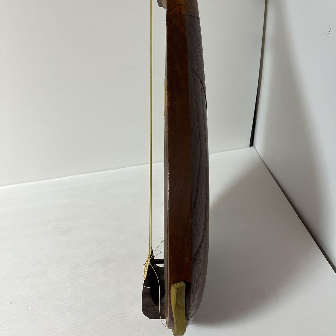 筑前琵琶 五弦 レトロ 弦楽器 ヴィンテージ 時代物 古美術