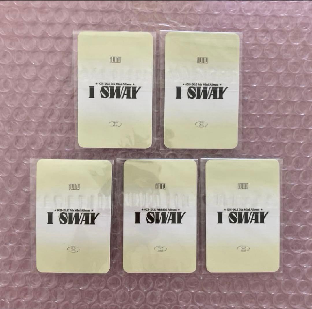 (G)I-DLE gidle I sway dmm 特典トレカ 5枚セット
