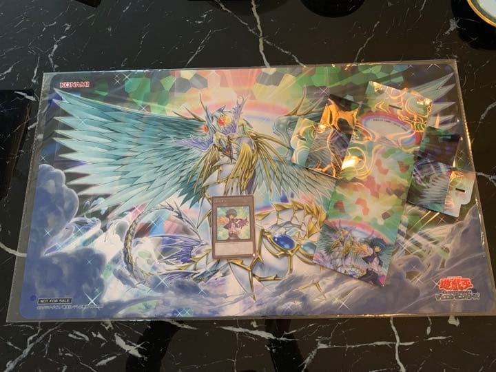 遊戯王の日　ヨハン　レインボードラゴン　プレイマット　トークン　デッキケース