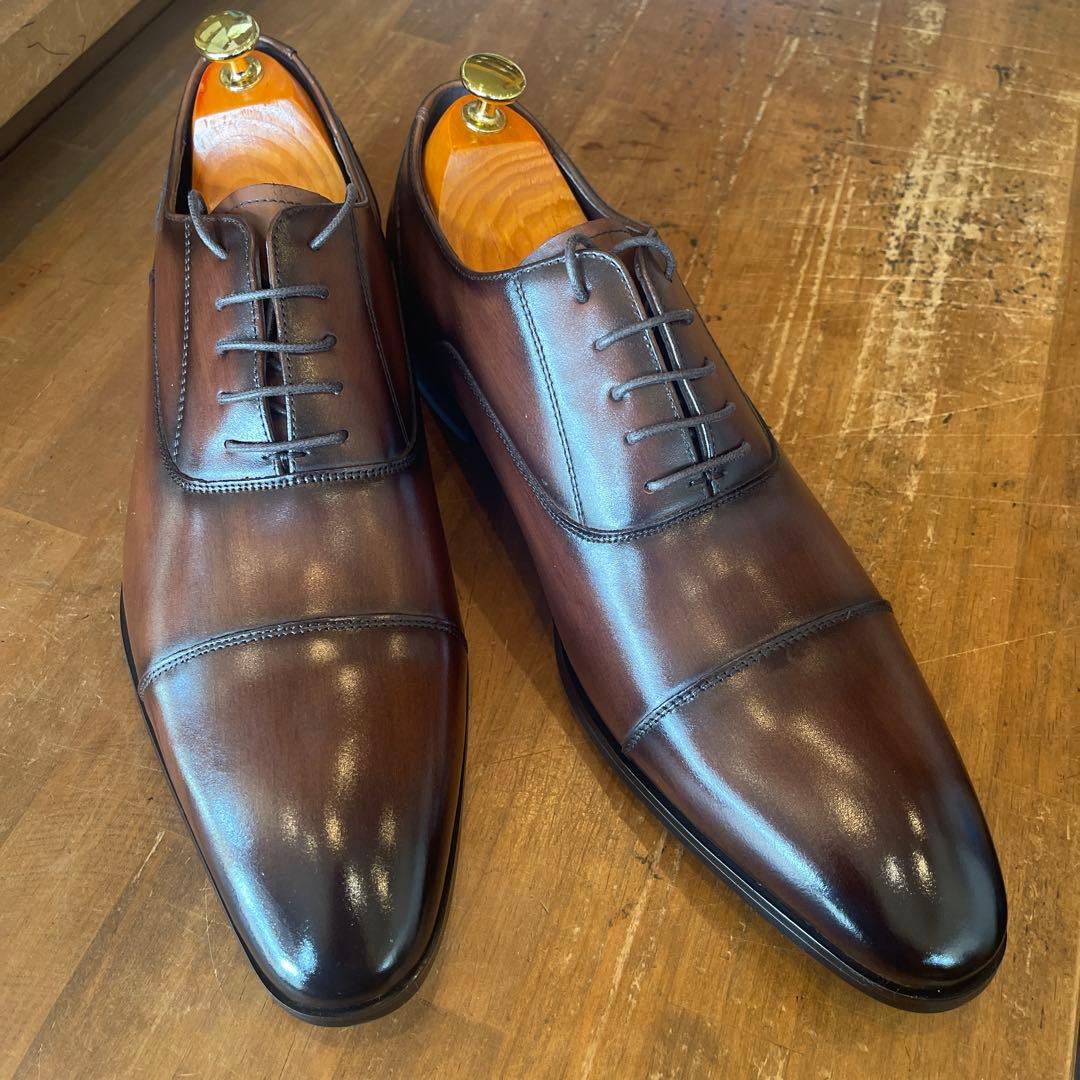 MURATA ORIGINAL921010ストレートチップ茶26.5