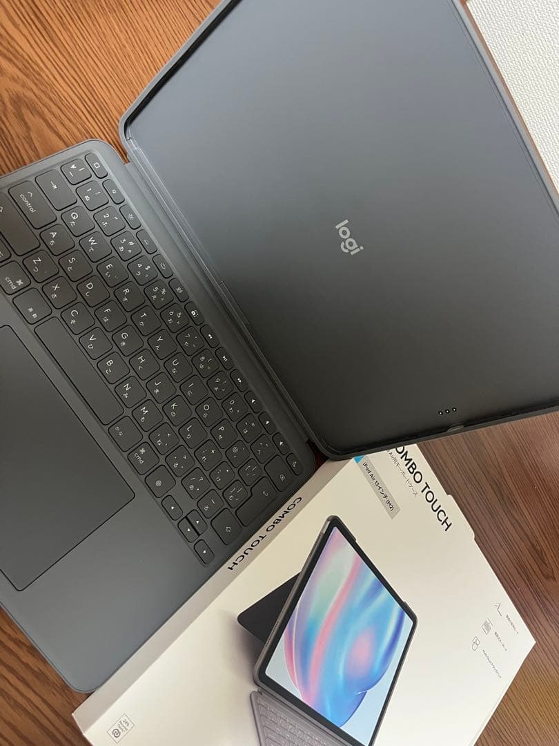 【値下げ】logi COMBO TOUCH iPadケース グレー
