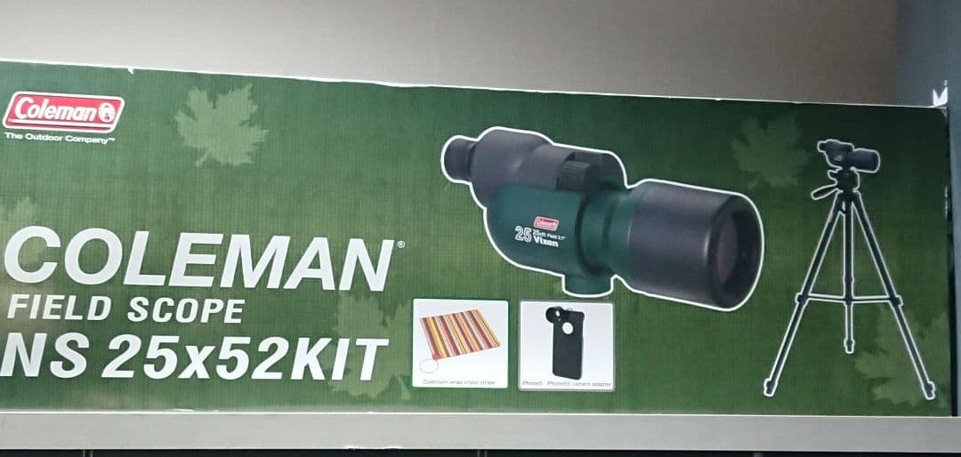 コールマン　ビクセンフィールドスコープNS25×52KIT 新品未使用品