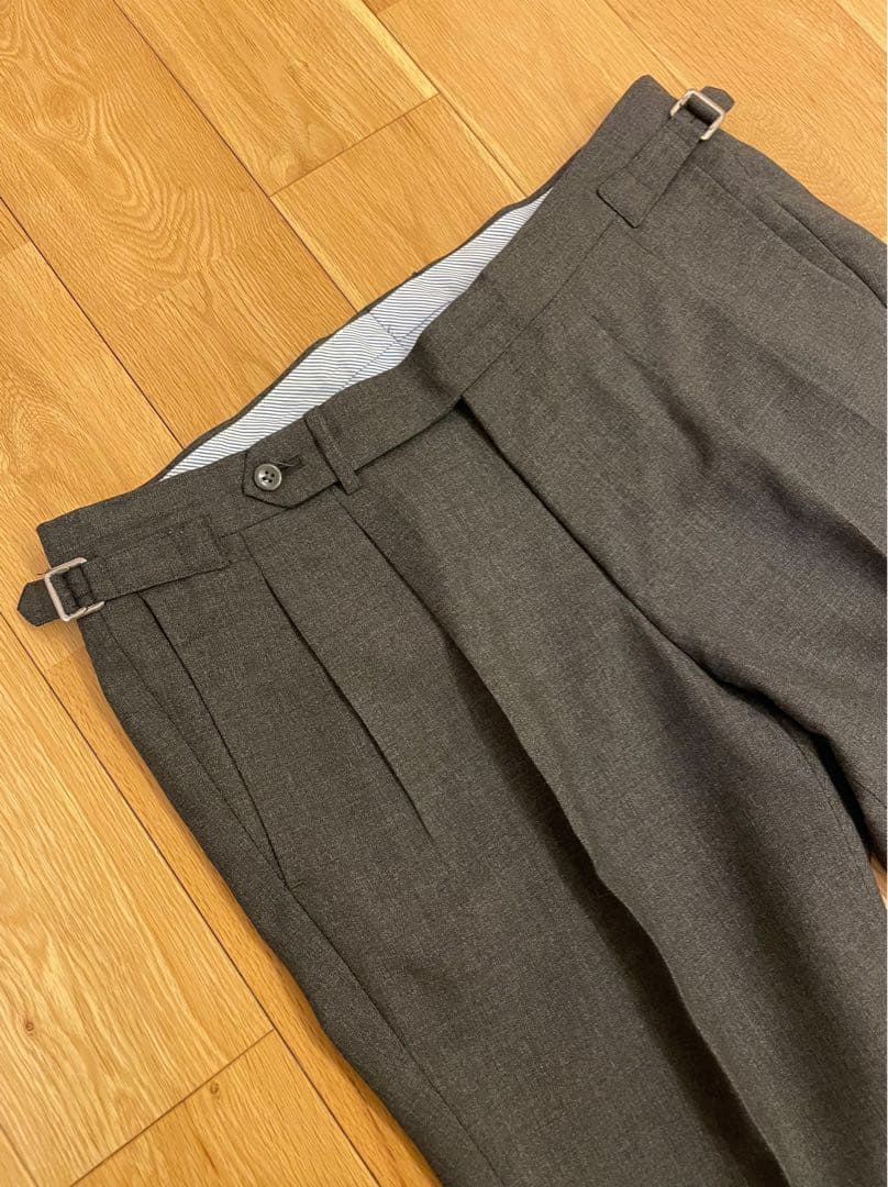 パンツ Ring Jacket 2 Pleats Trousers 46