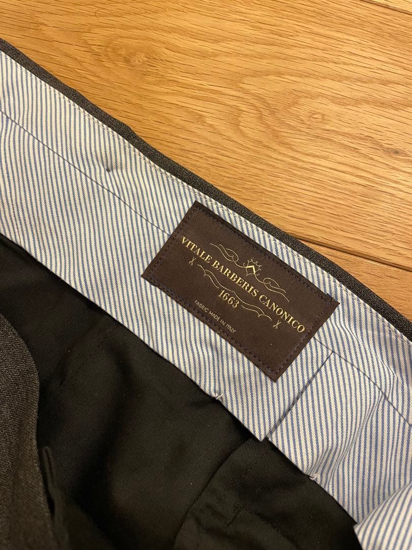 パンツ Ring Jacket 2 Pleats Trousers 46