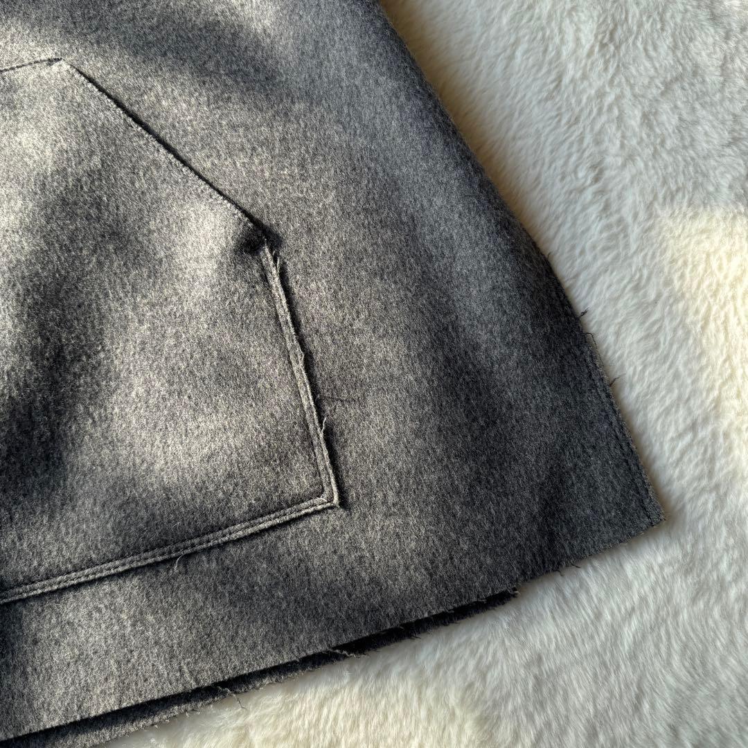 24AW Plage WOオーバーベスト グレー