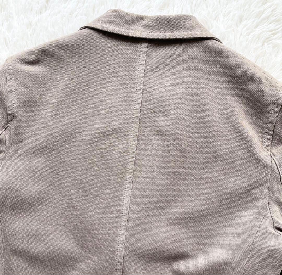 k*a様 CIRCOLO ストレッチ アンコンジャケット パイピング ロゴ刻印ウ