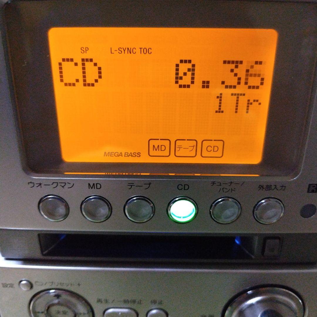 SONY ソニー　CMT-M35WM（ HCD-M35WM）ミニコンポ　シルバー