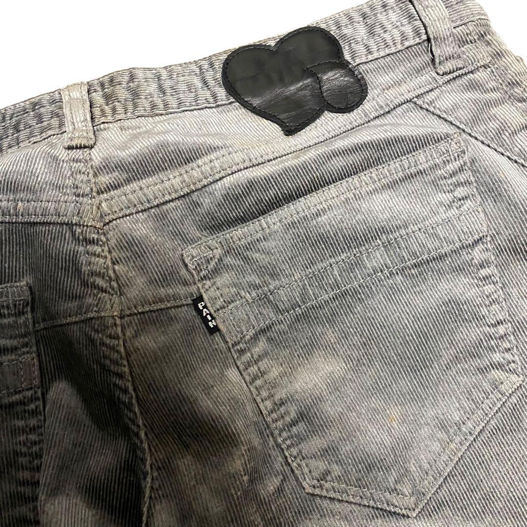 07aw Number (n)nien pain期 コーデュロイデニム 2×28