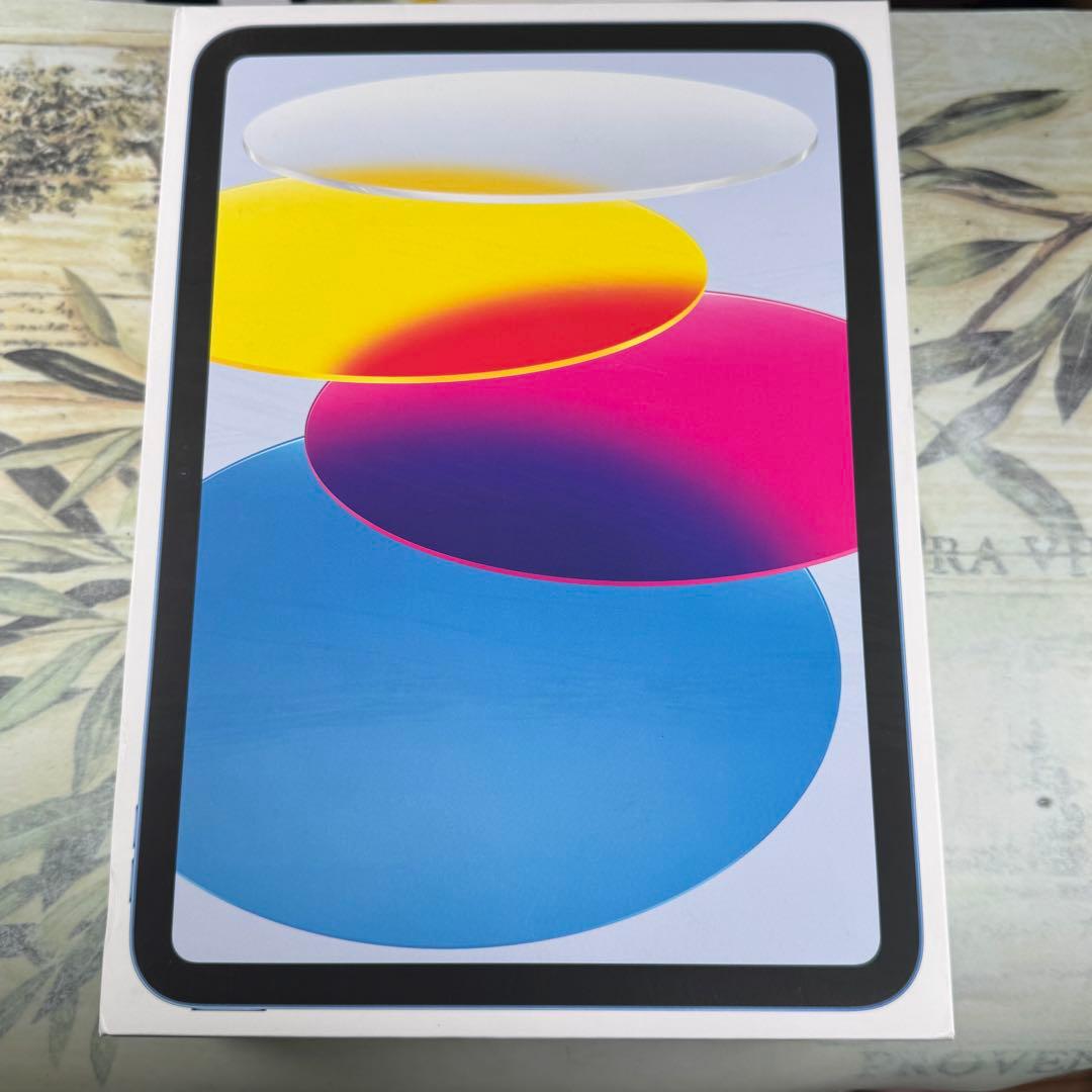 iPad 10世代 64GB Wi-Fi Cellular ブルー SIMフリー