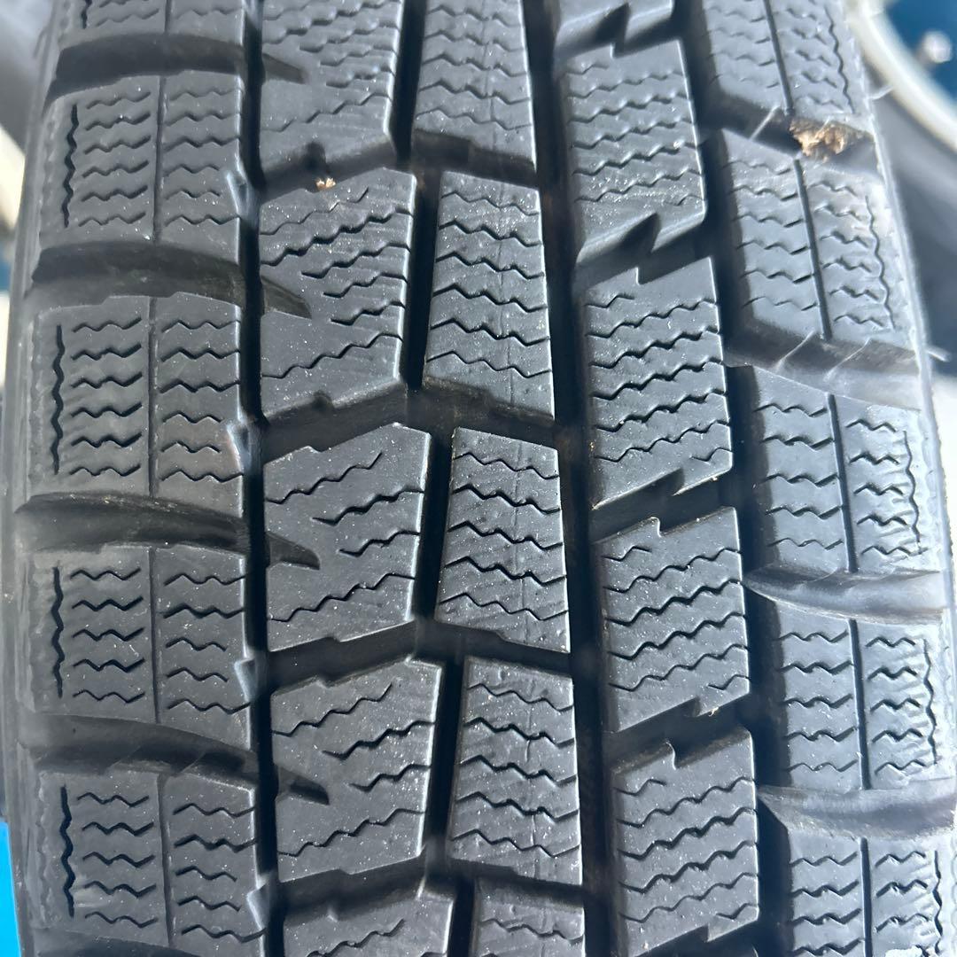 ダイハツ純正アルミホイール１４インチスタッドレスタイヤ４本セット送料込