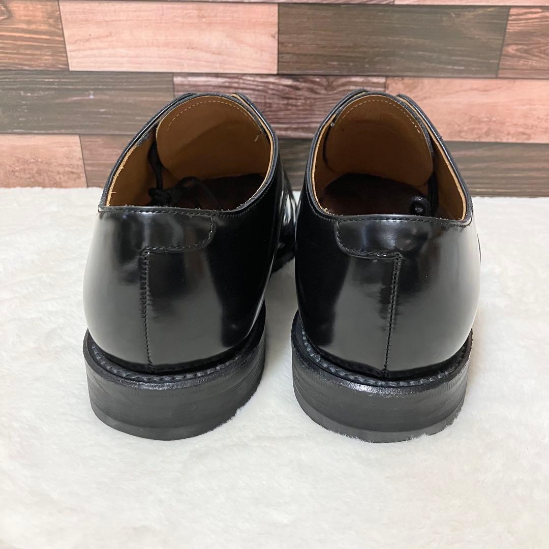 美品 REGAL ストレート 革靴 25.5EEE ビジネス シューズ 黒 革