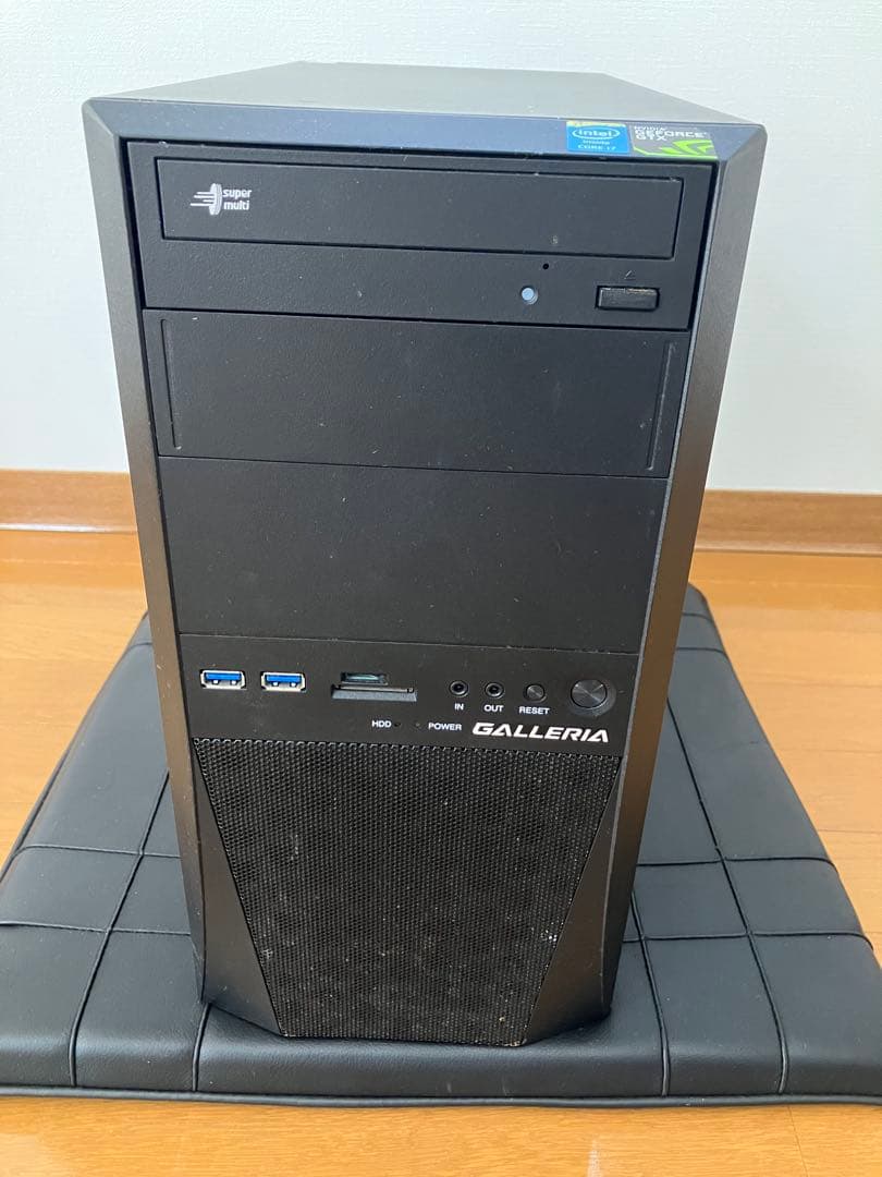 GALLERIA デスクトップ自作者向け core i7 GeForce1060