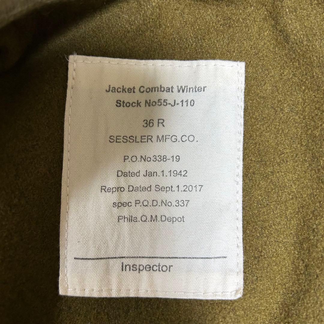 SESSLER セスラー　タンカースジャケット初期型　　サイズ36R 中田商店