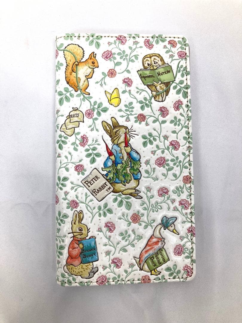 1099N9レ 未使用 浅草文庫 スマホケース ピーターラビット 携帯ケース