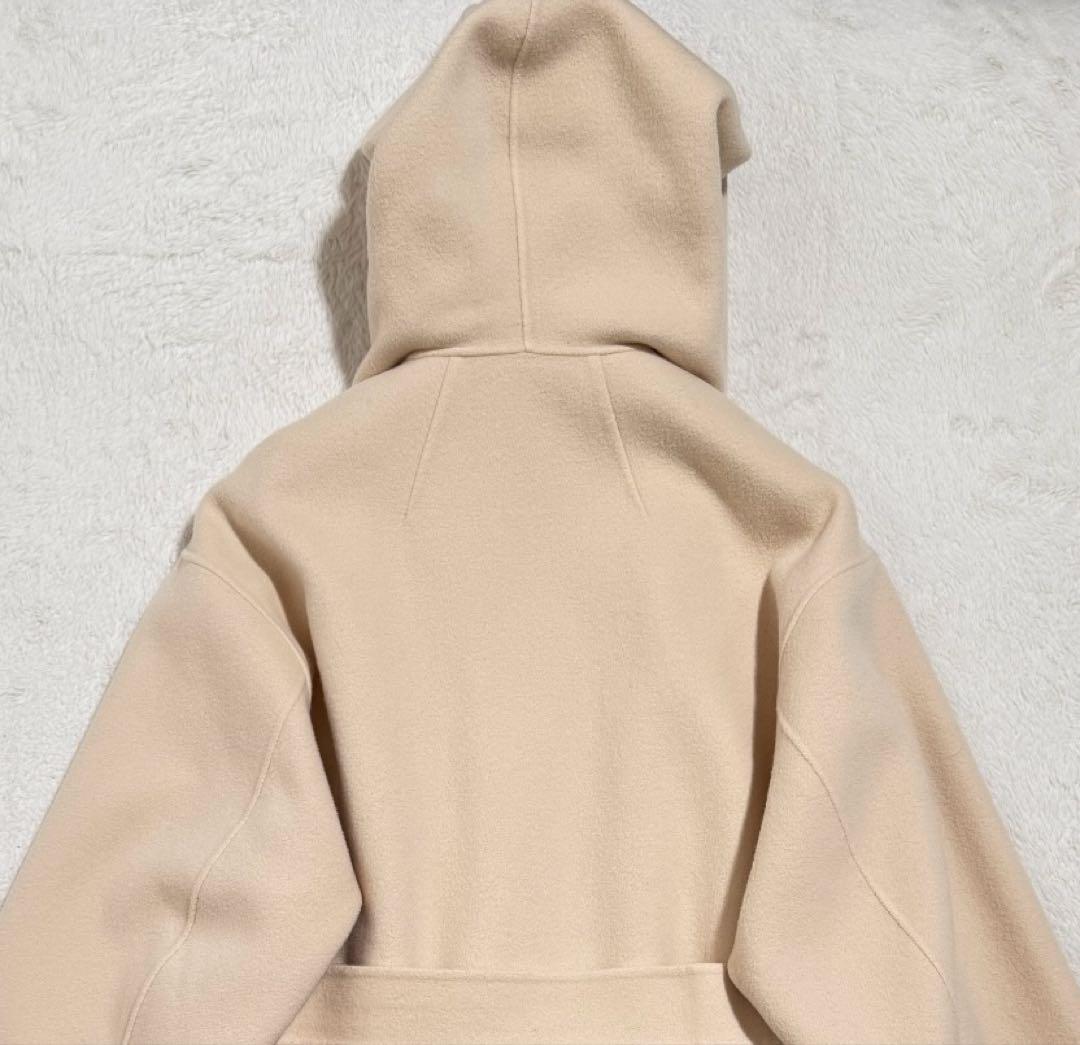 美品　ETRE TOKYO フーディーリバーコート　ダブルフェイス　2023年