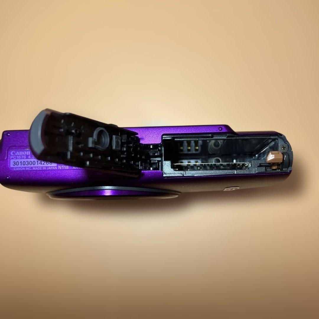 【美品】【即購入OK】Canon IXY 600F デジタルカメラ パープル