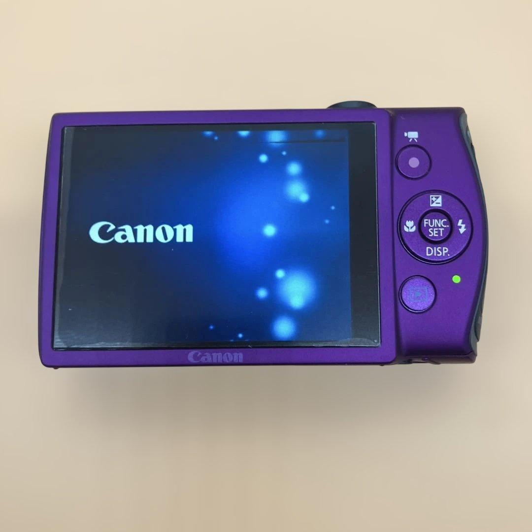 【美品】【即購入OK】Canon IXY 600F デジタルカメラ パープル