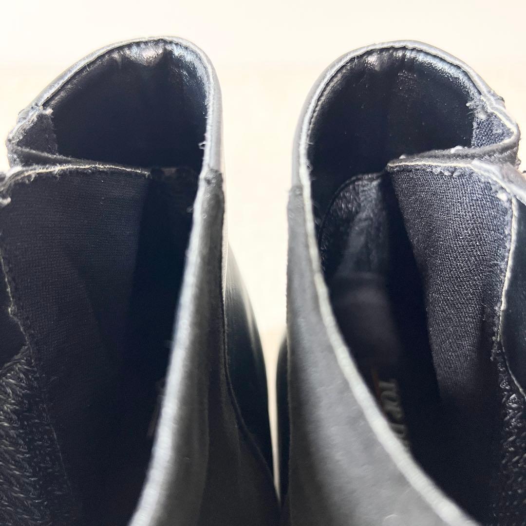 極美品★TOP DRY ショートブーツ ゴアテックス サイドジップ 3E 幅広