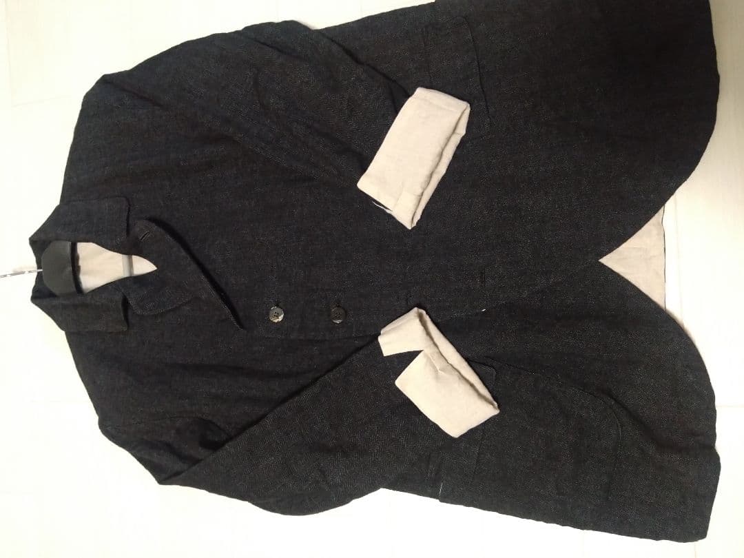 mon sakata　ラウンドカットオフジャケット