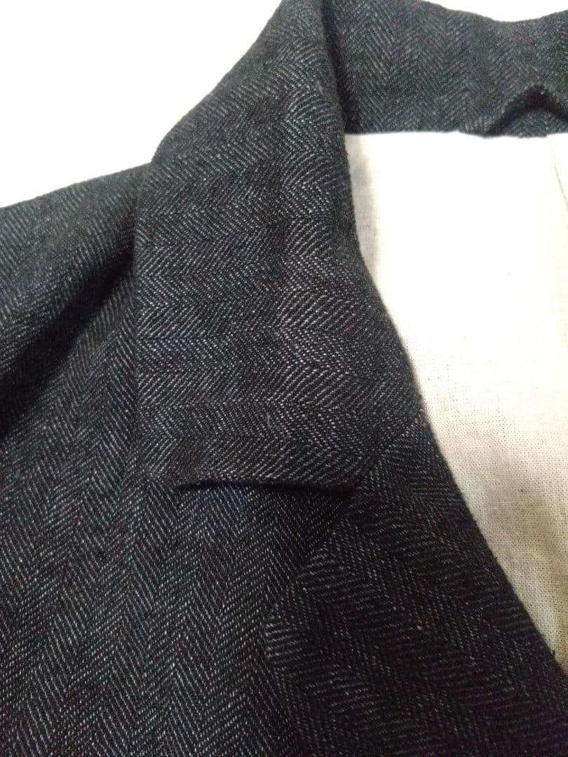 mon sakata　ラウンドカットオフジャケット