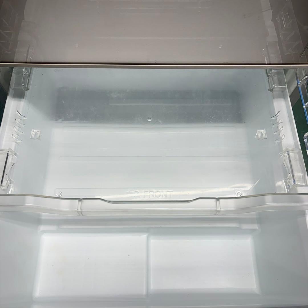 717 鏡面　ガラストップ　5ドア　左開き　大型冷蔵庫　400L強　美品　保証