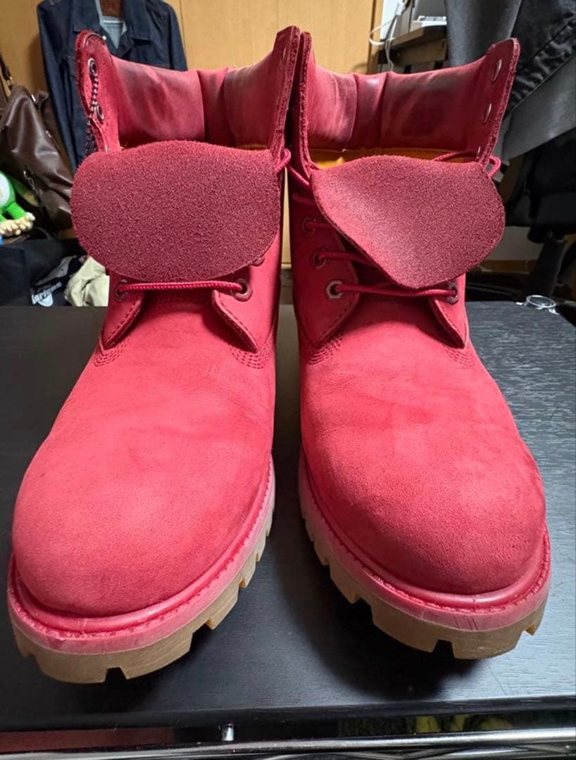 ティンバーランド　レッド 28cm