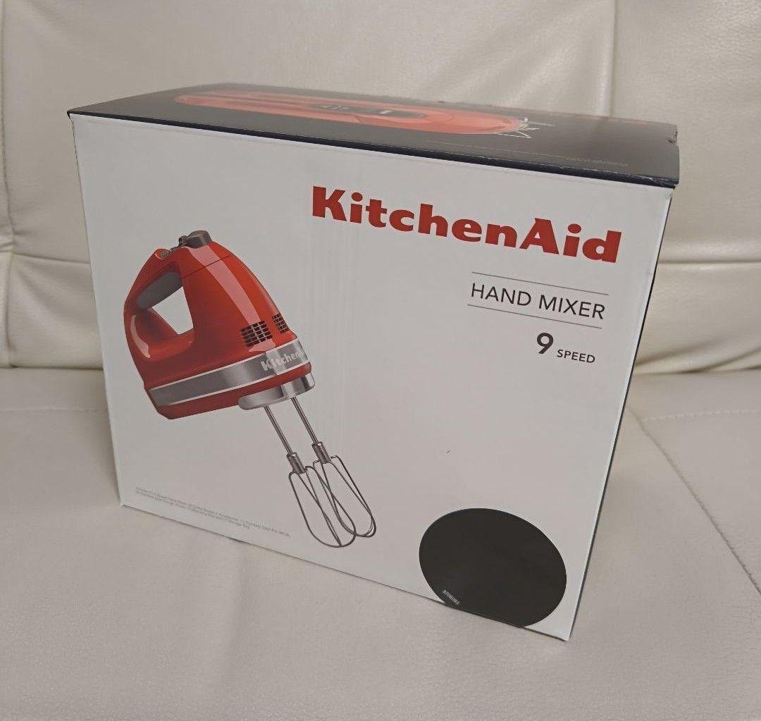 【新品】KitchenAid 9KHM928OB BLACK　ハンドミキサー