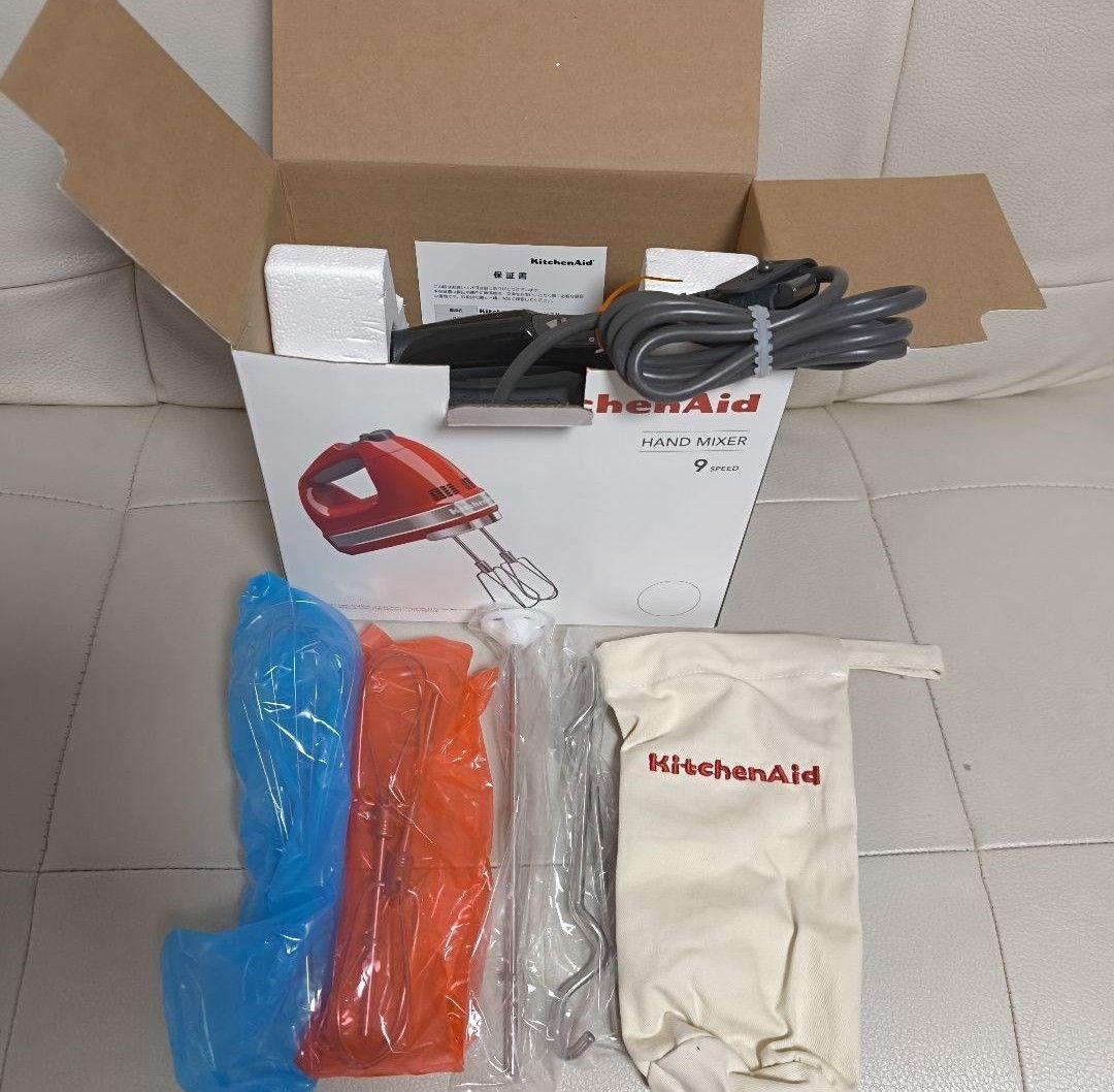 【新品】KitchenAid 9KHM928OB BLACK　ハンドミキサー