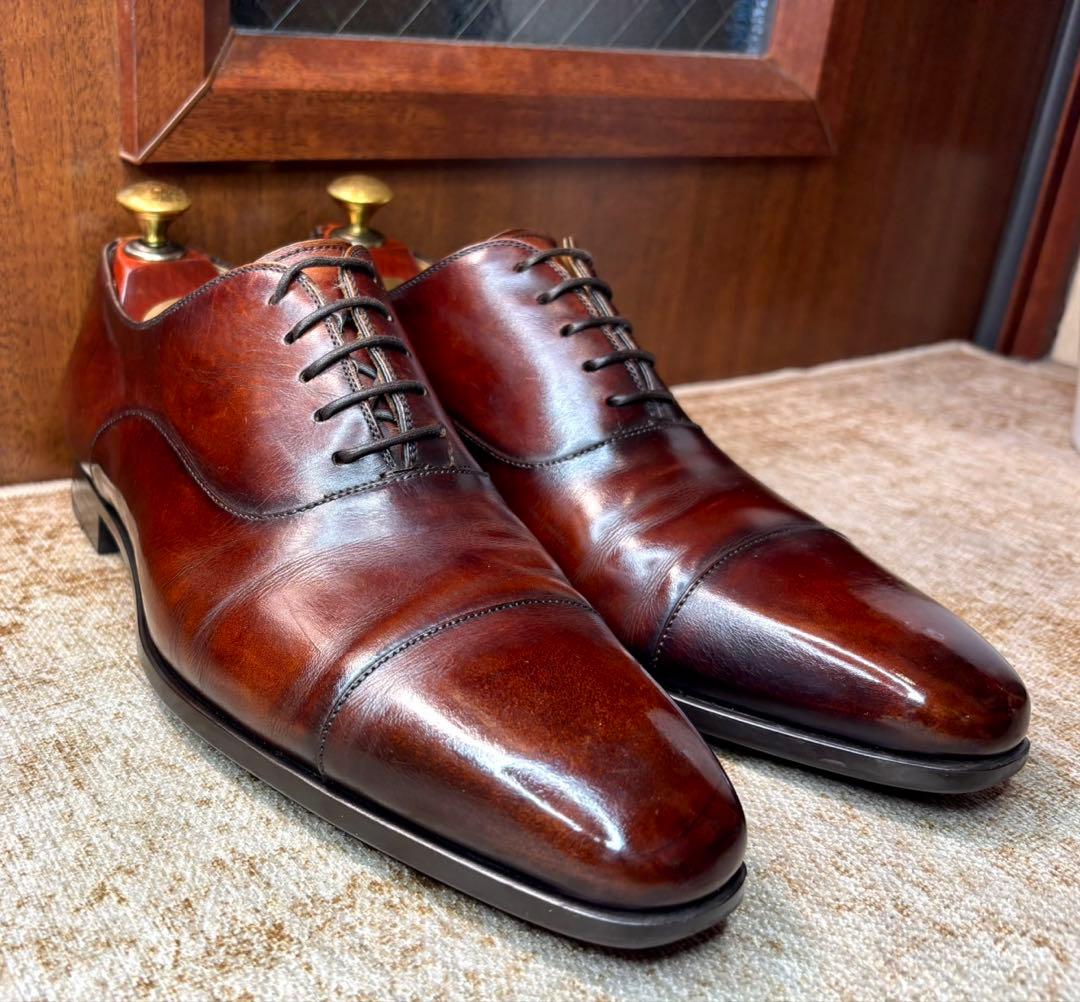 MAGNANNI マグナーニ　ストレートチップ　EU40(25) ブラウン