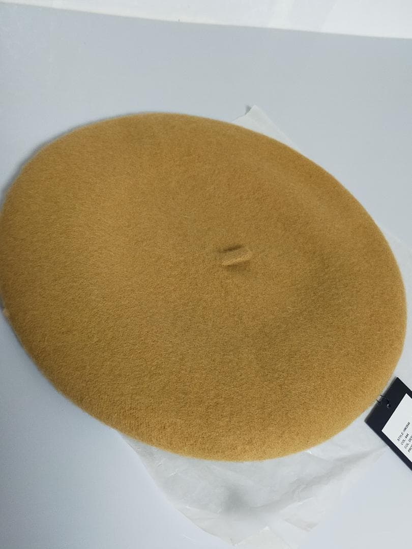 FRED PERRY ベレー帽　ダークキャラメル　正規品　新品　タグ付き 残1点