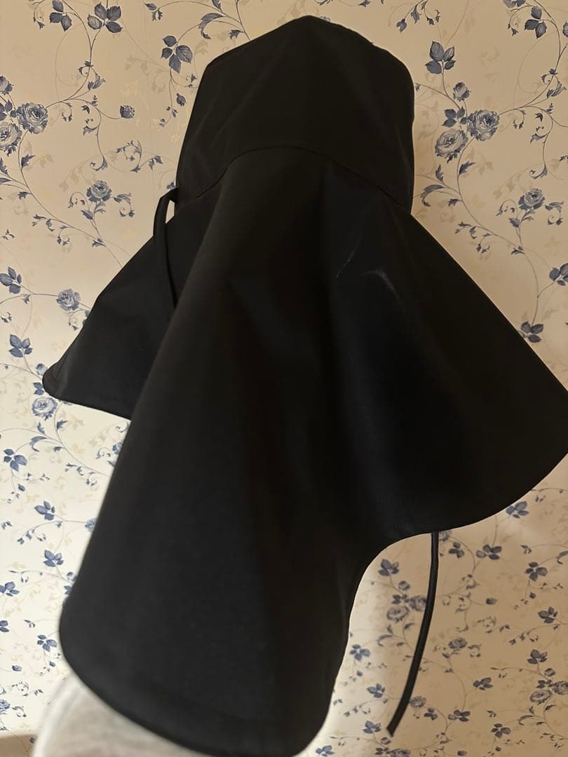 サンバリア100 オーバルハット　ブラック　完全遮光