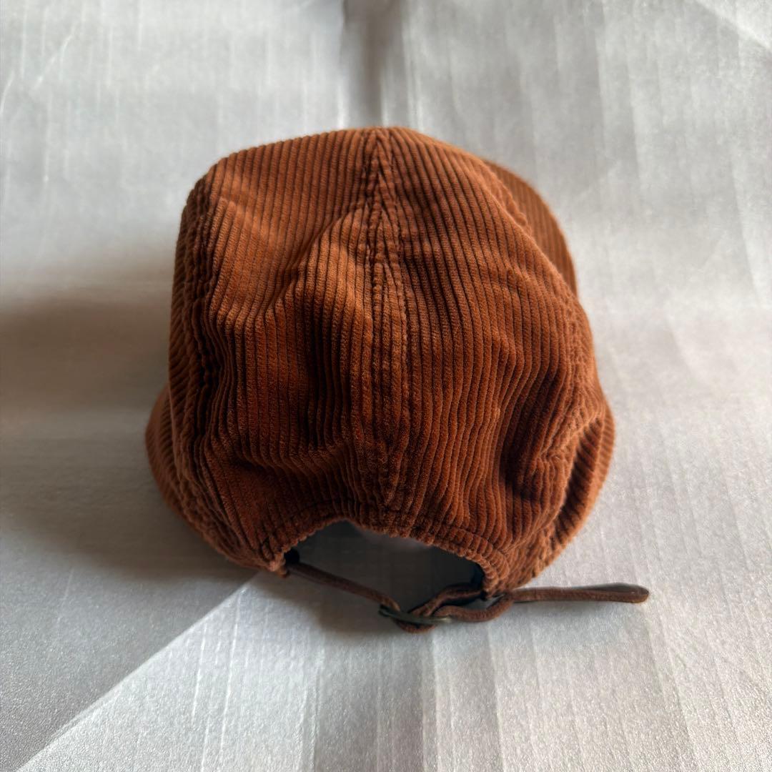 Supreme コーデュロイキャップ 茶色