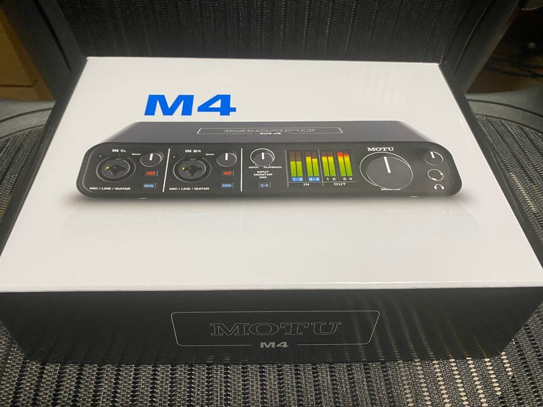 ほぼ新品　MOTU M4 オーディオインターフェイス