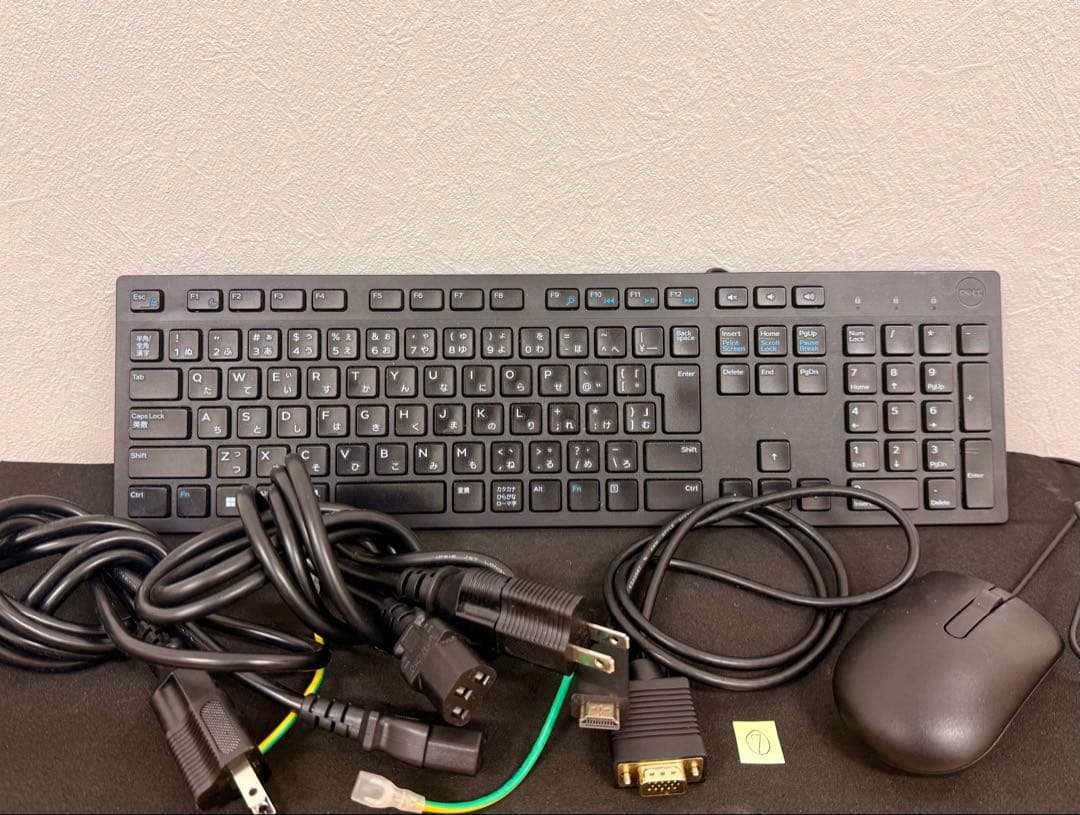 DELL モニター 本体 キーボード マウス セット 7