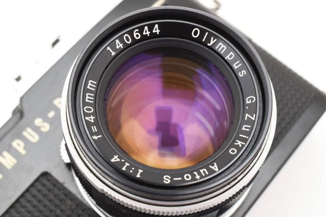 OLYMPUS PEN-F ブラック G.Zuiko 40mm F1.4