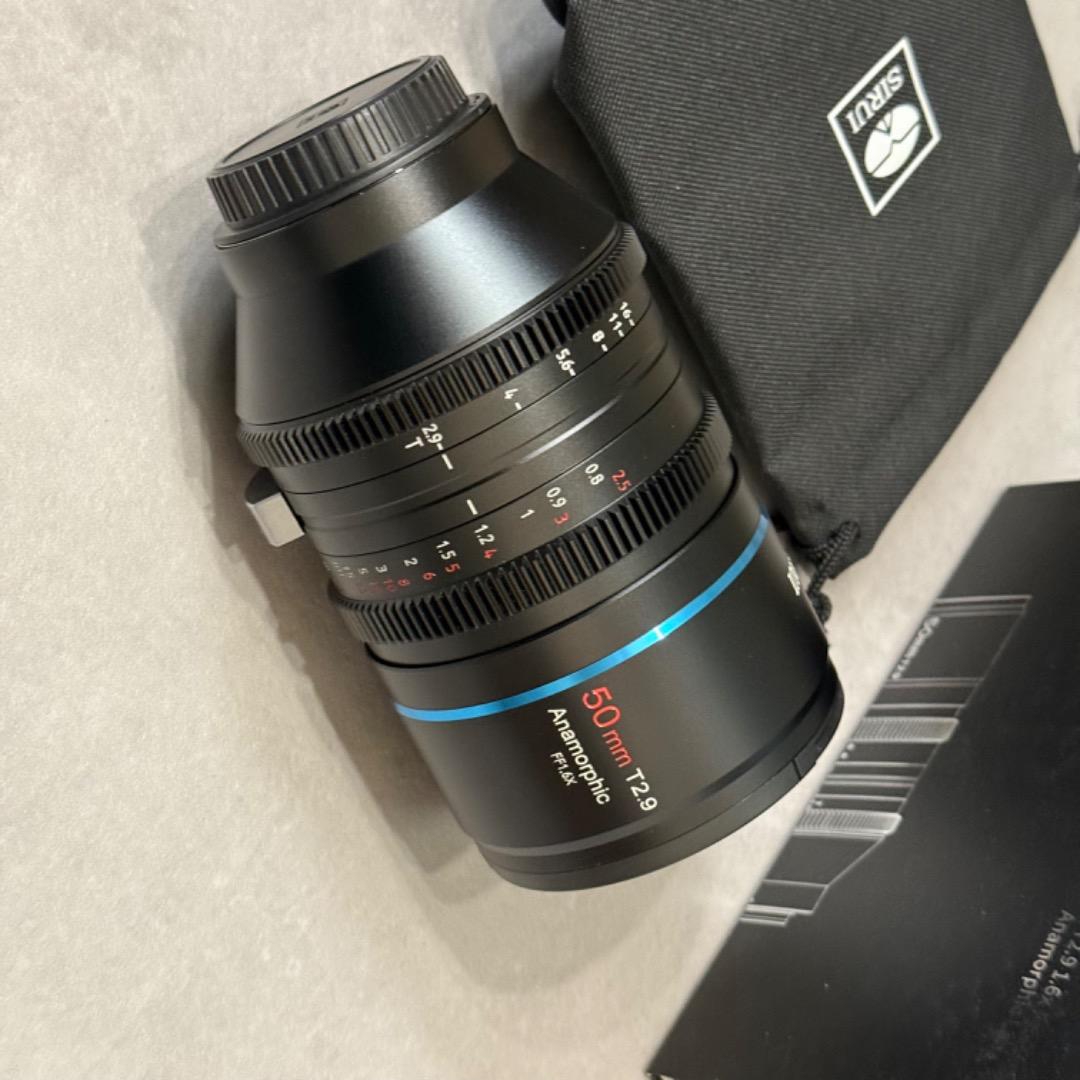 レンズ(単焦点) SIRUI 50mm T2.9 1.6x FF Anamorphic Lens